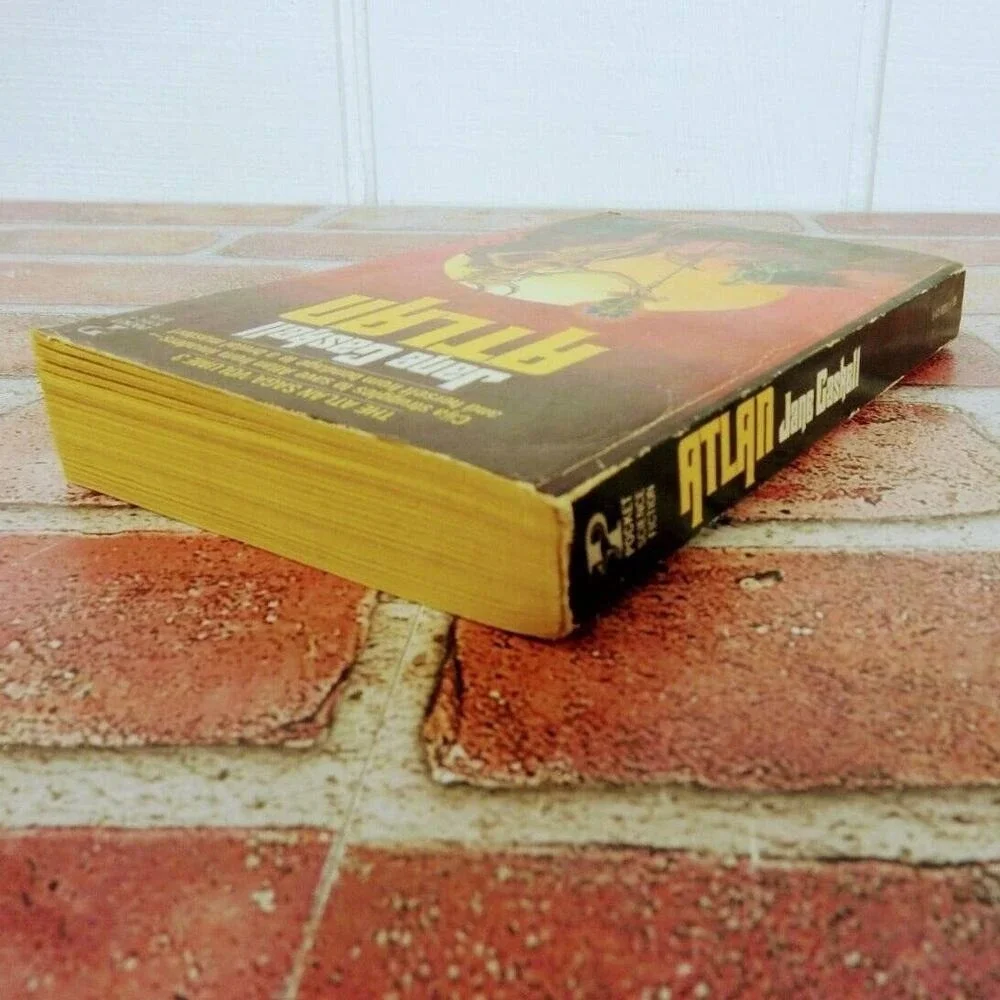 Atlan 1979 PB Jane Gaskell 1st Pocket Vtg‎ Fantasy Atlantis Sword & Sorcery
